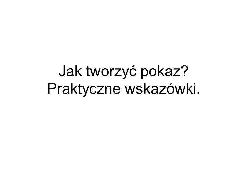 Jak tworzyć pokaz Praktyczne wskazówki ppt pobierz